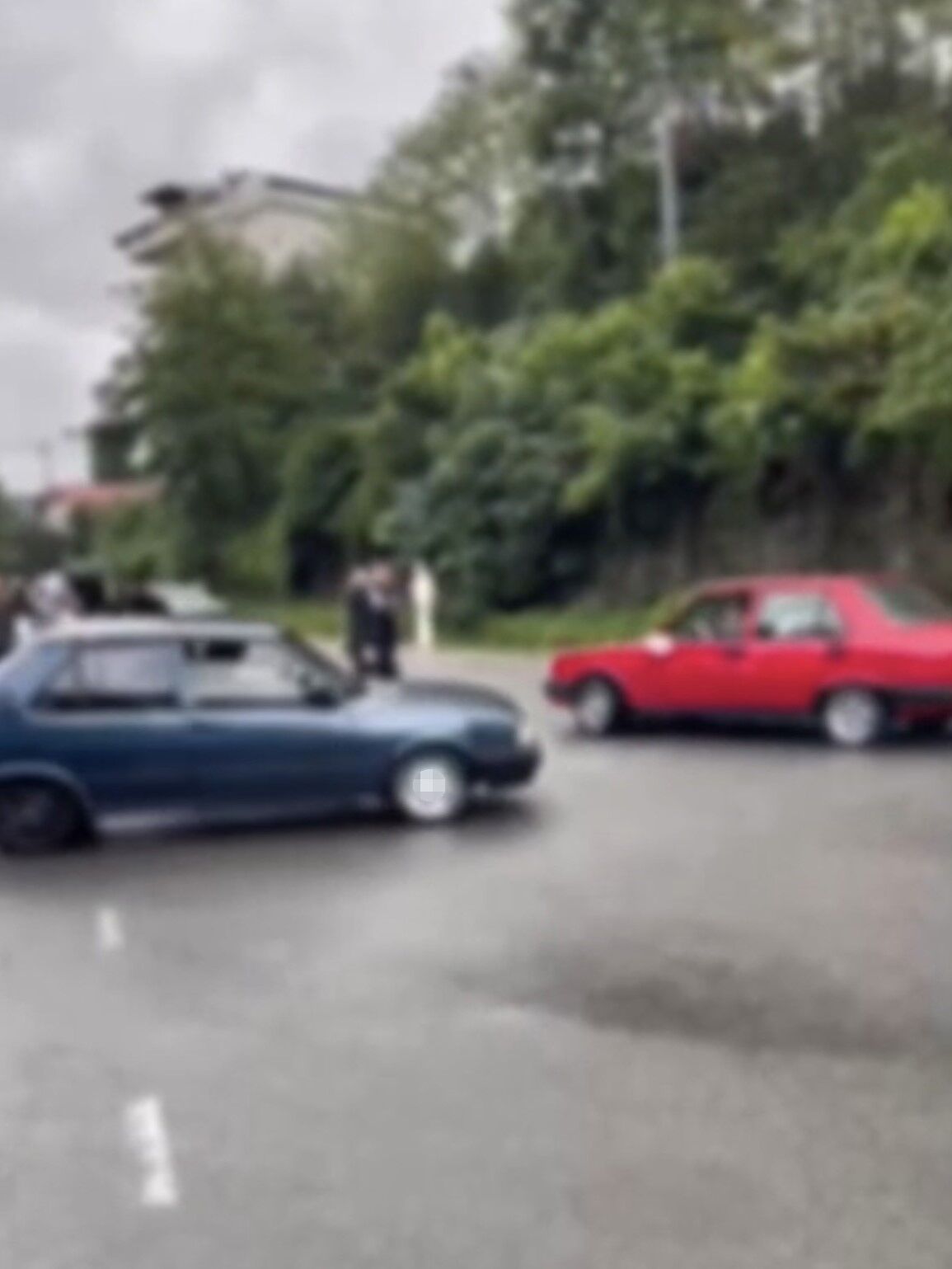 Trabzon'da drift atan iki sürücüye 281 bin TL ceza kesildi