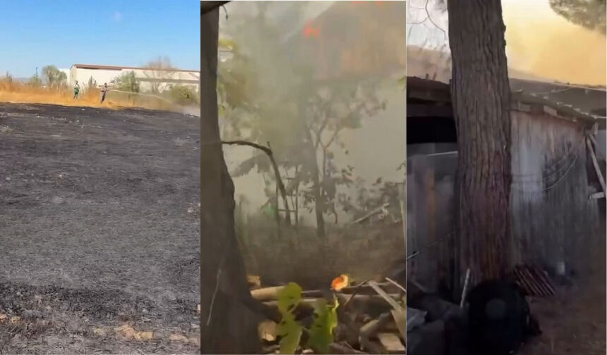 Bursa'da korkutan yangın paniği! Ekipler fabrikayı korumak için seferber oldu