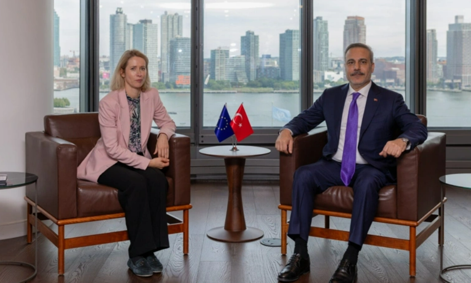 Hakan Fidan, Kaja Kallas ile New York’ta görüştü