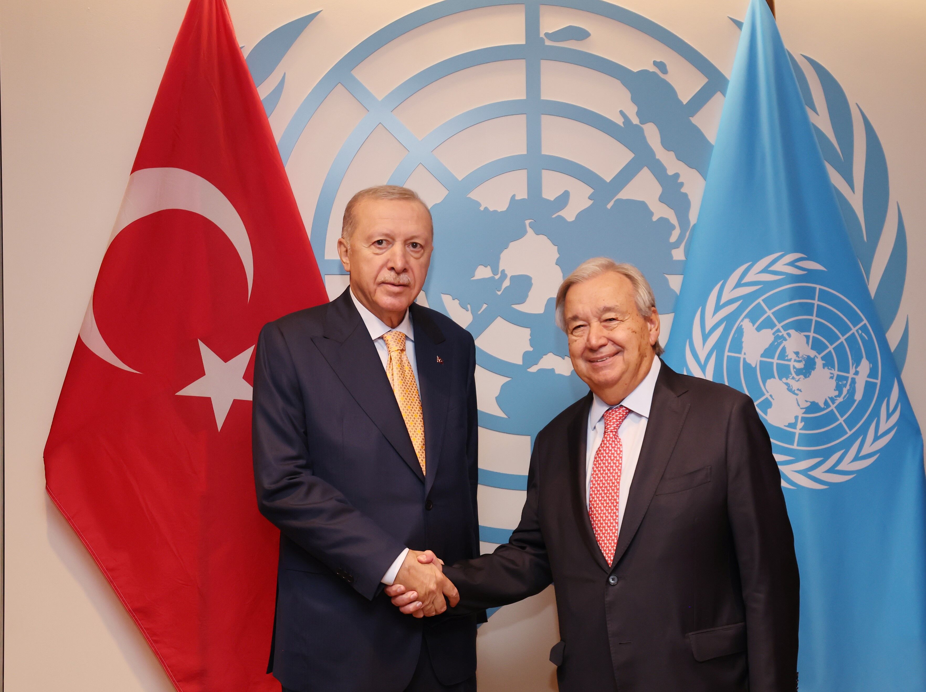 Erdoğan-Guterres görüşmesinde Gazze öne çıktı
