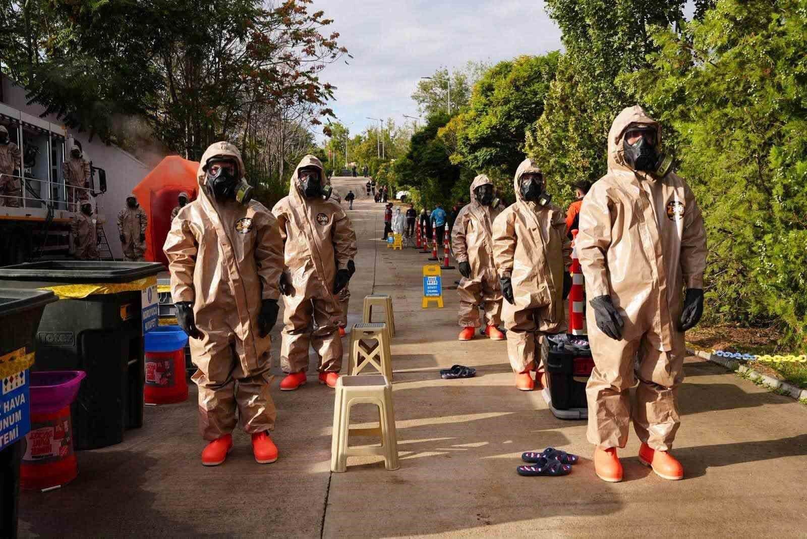 AFAD'dan Kırıkkale'de geniş kapsamlı endüstriyel kaza tatbikatı