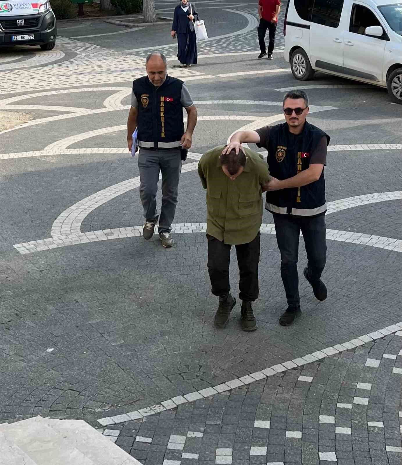 Akşehir'de uyuşturucu operasyonu: 1 şüpheli tutuklandı