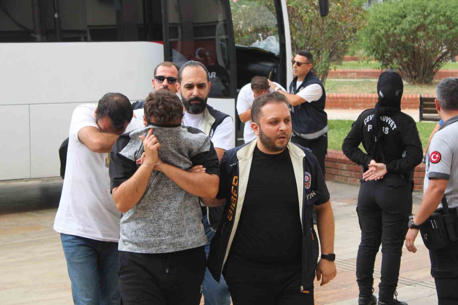 Aydın merkezli 7 ilde yasa dışı bahis operasyonu: 31 şüpheli adliyeye sevk edildi