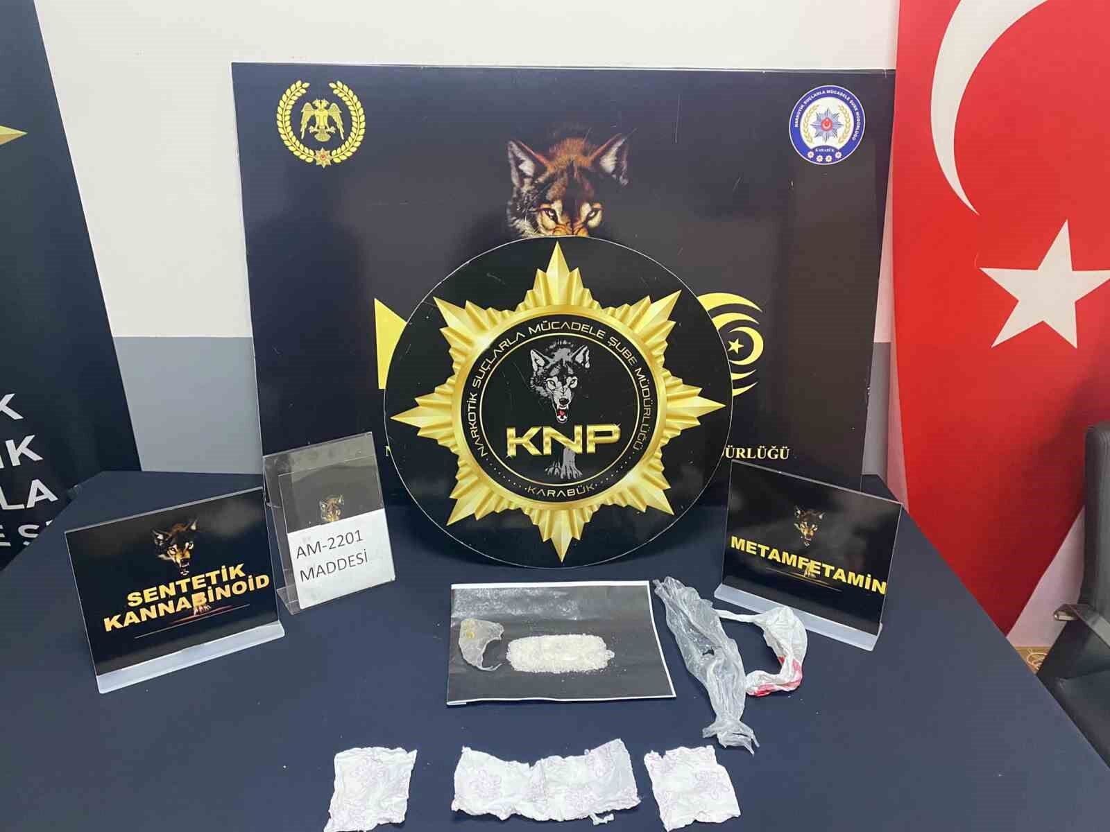 Karabük'te narkotik operasyonları: 4 tutuklama