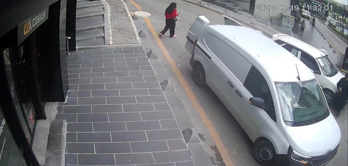 Karabük'te yürekleri ağza getiren anlar kamerada