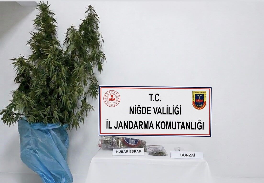 Niğde'nin Bor ilçesinde uyuşturucu operasyonu