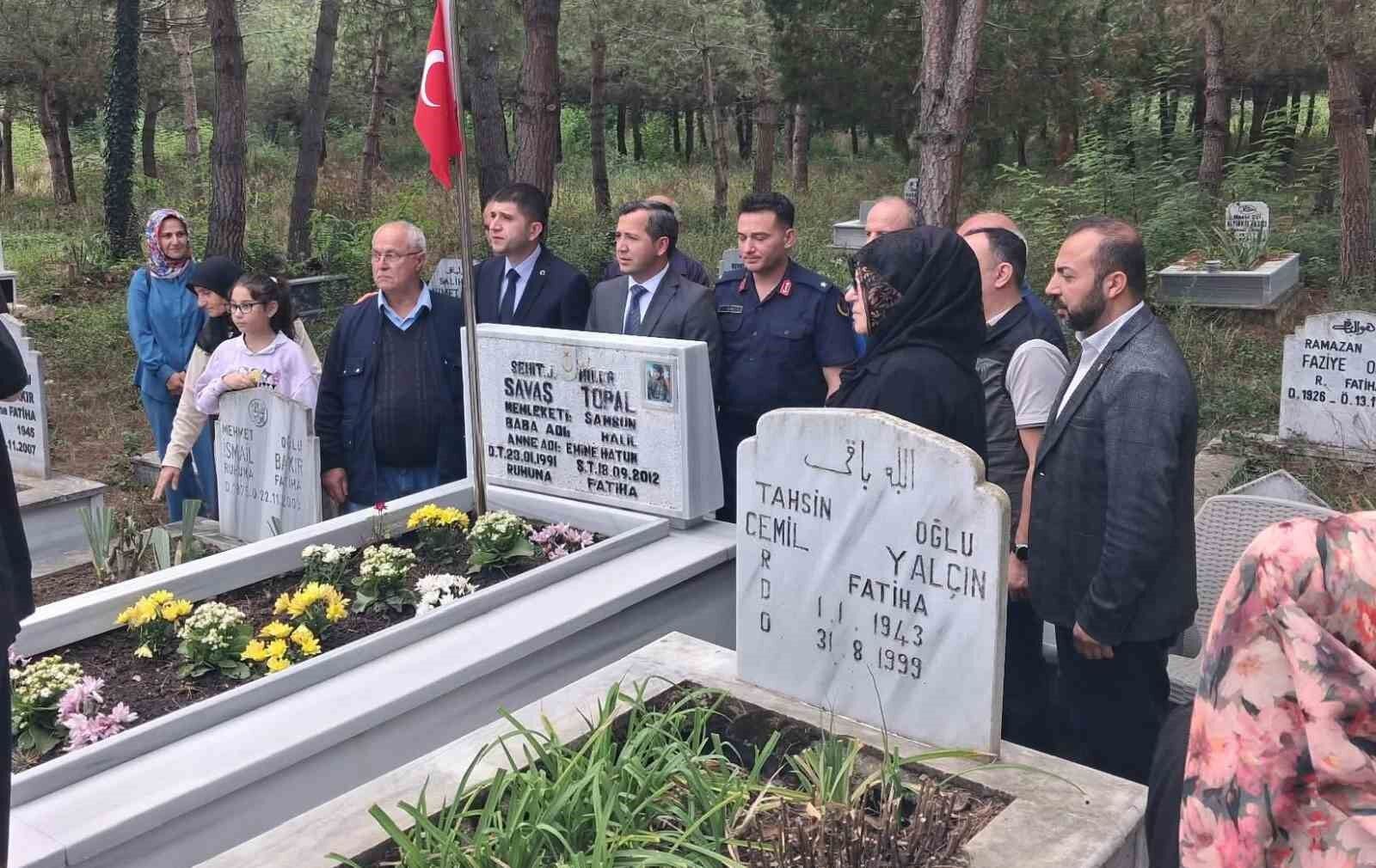 Şehide anma