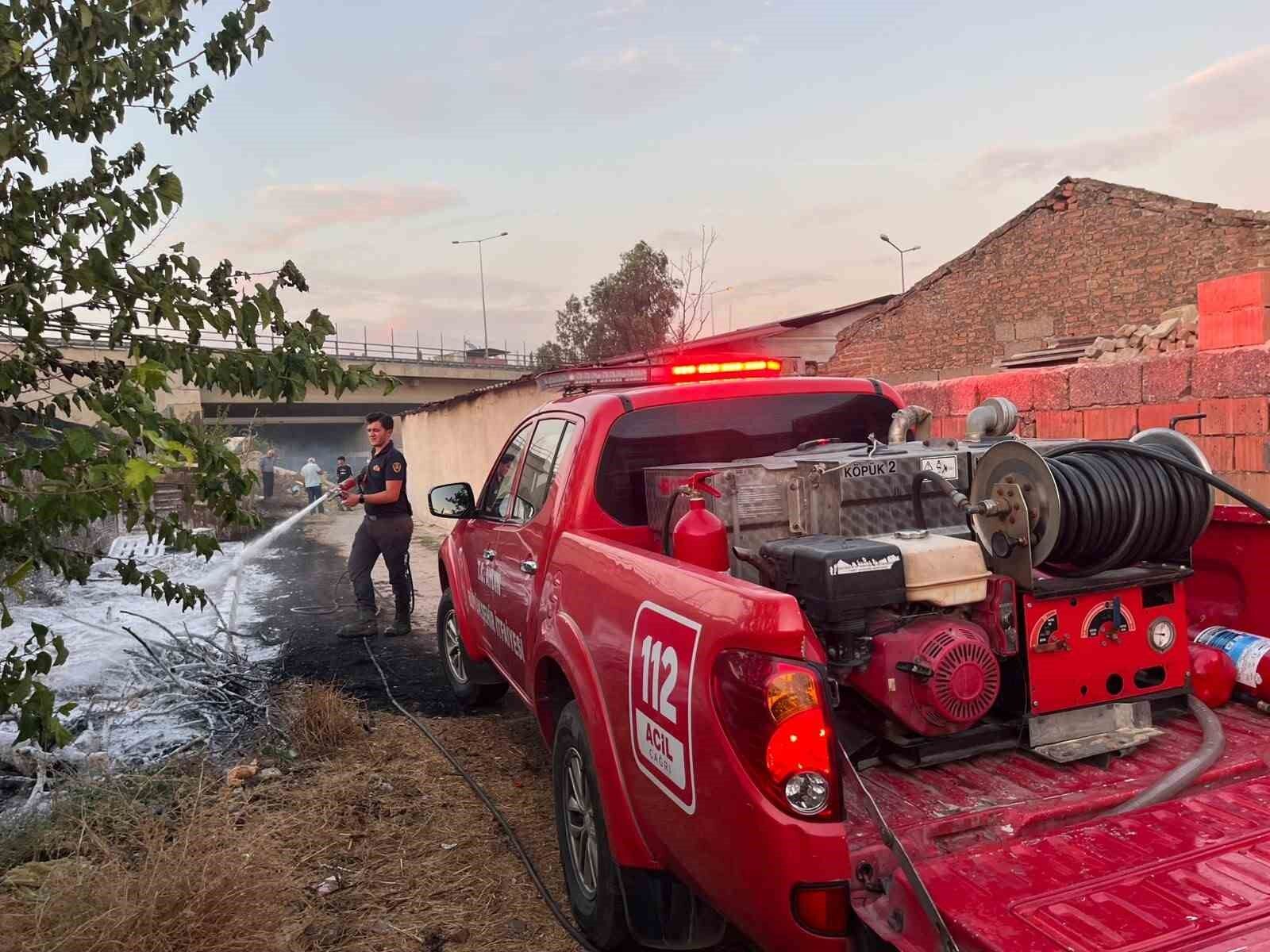 Aydın’da alevler yerleşim alanlarına dayandı