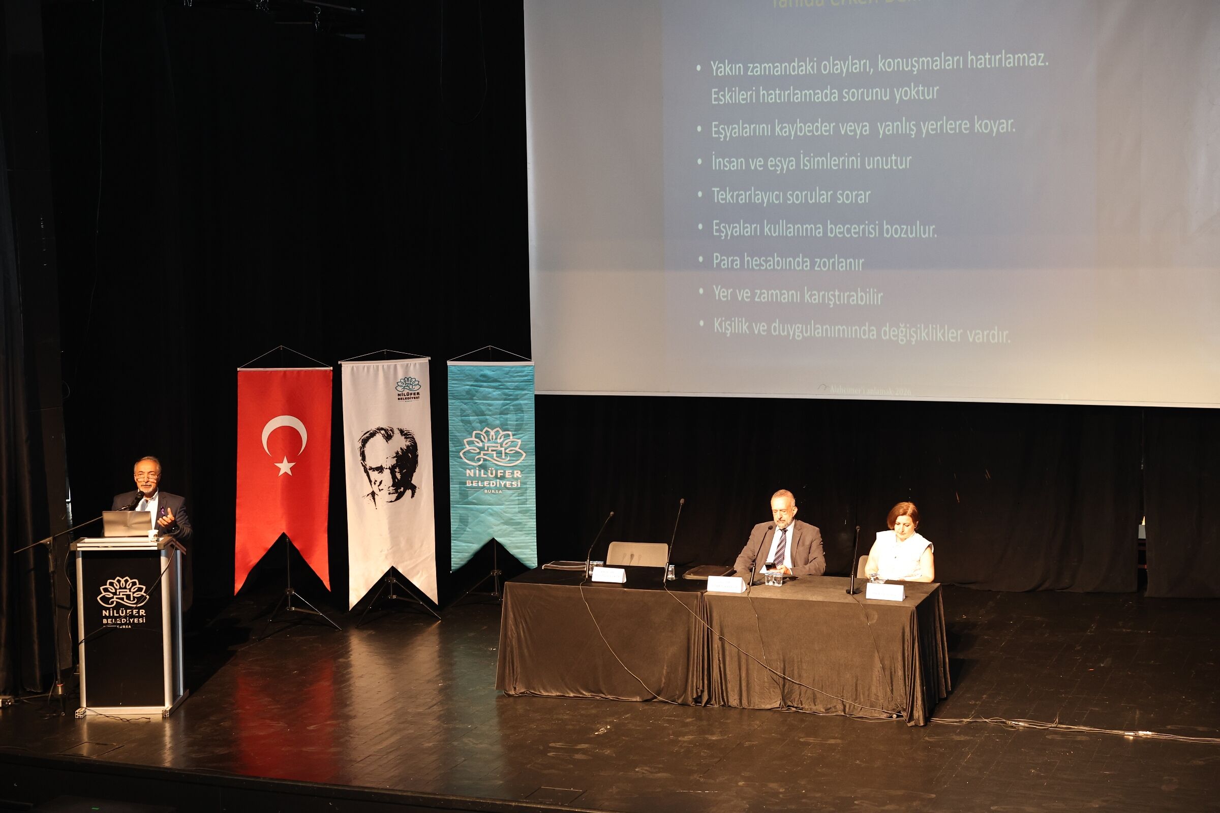 Nilüfer’de Alzheimer’a karşı farkındalık buluşması