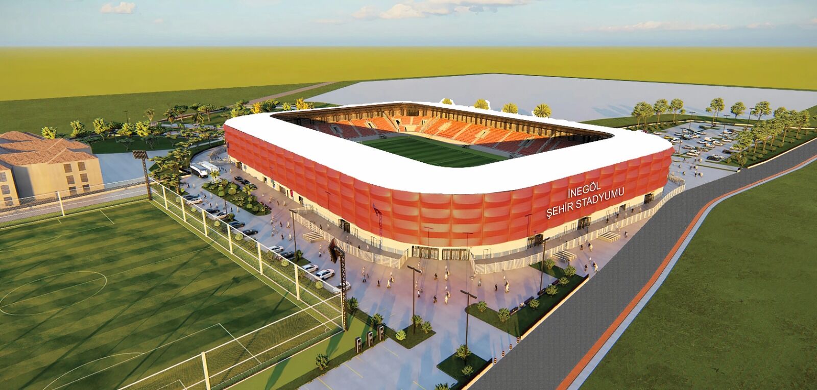 Bursa'ya 10 bin kişilik yeni stadyum geliyor