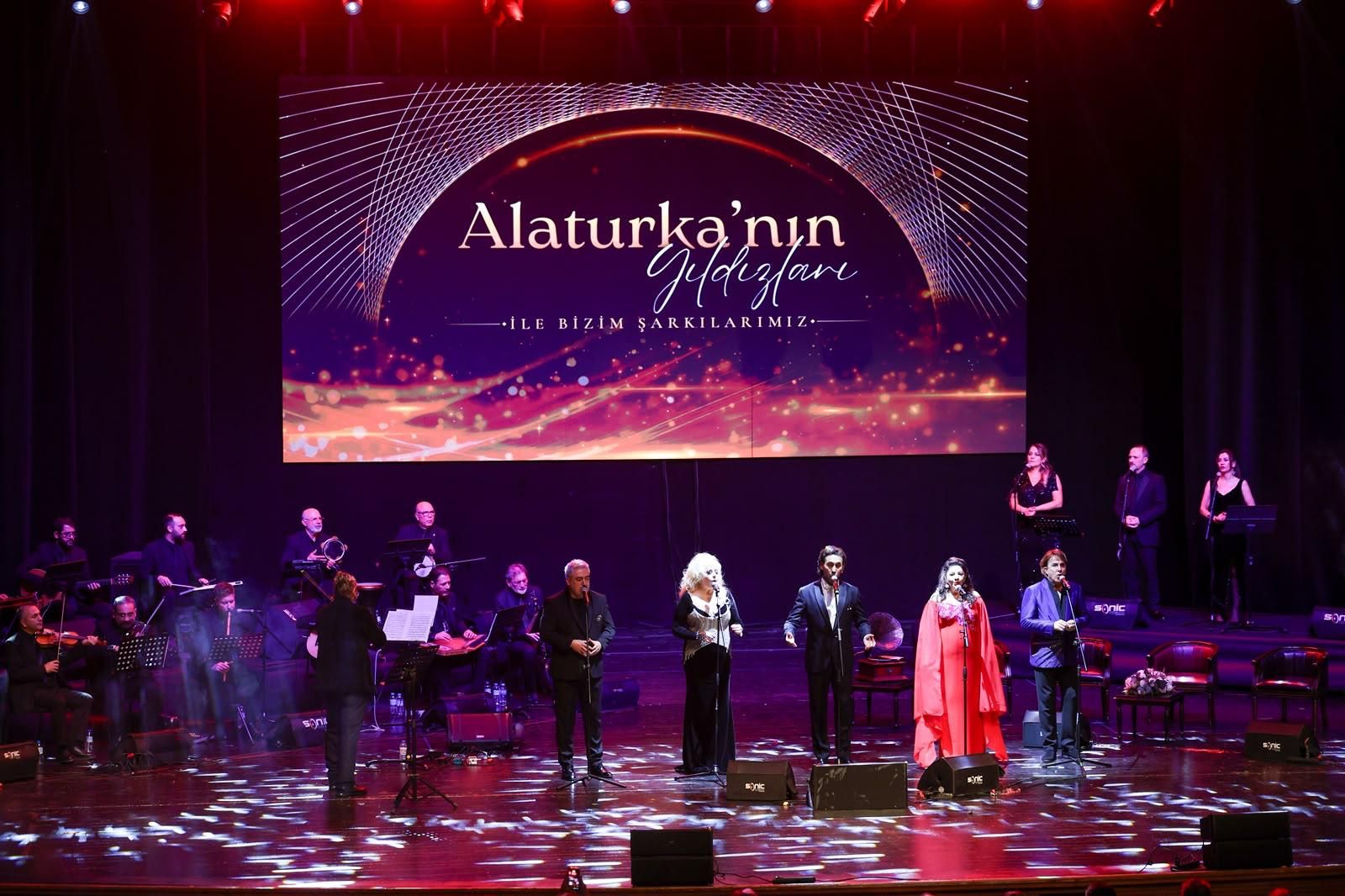 ‘Alaturka’nın Yıldızları’ Bursa’da sahne aldı