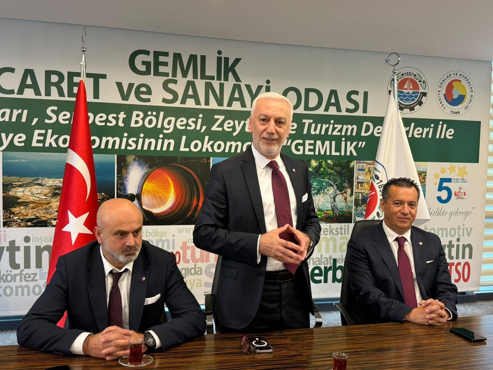 Gemlik Ticaret ve Sanayi Odası’nda Hamaloğlu dönemi sürüyor