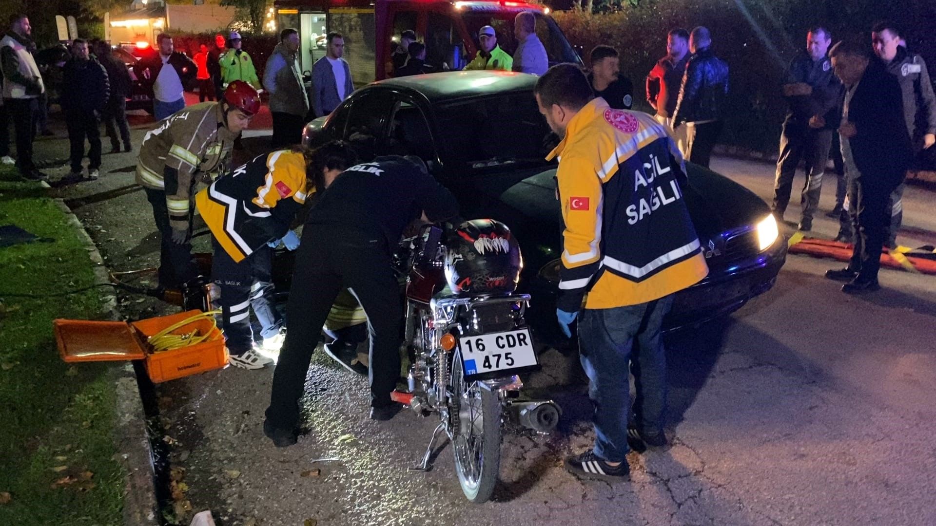 Bursa'da motosiklet kazası can aldı!
