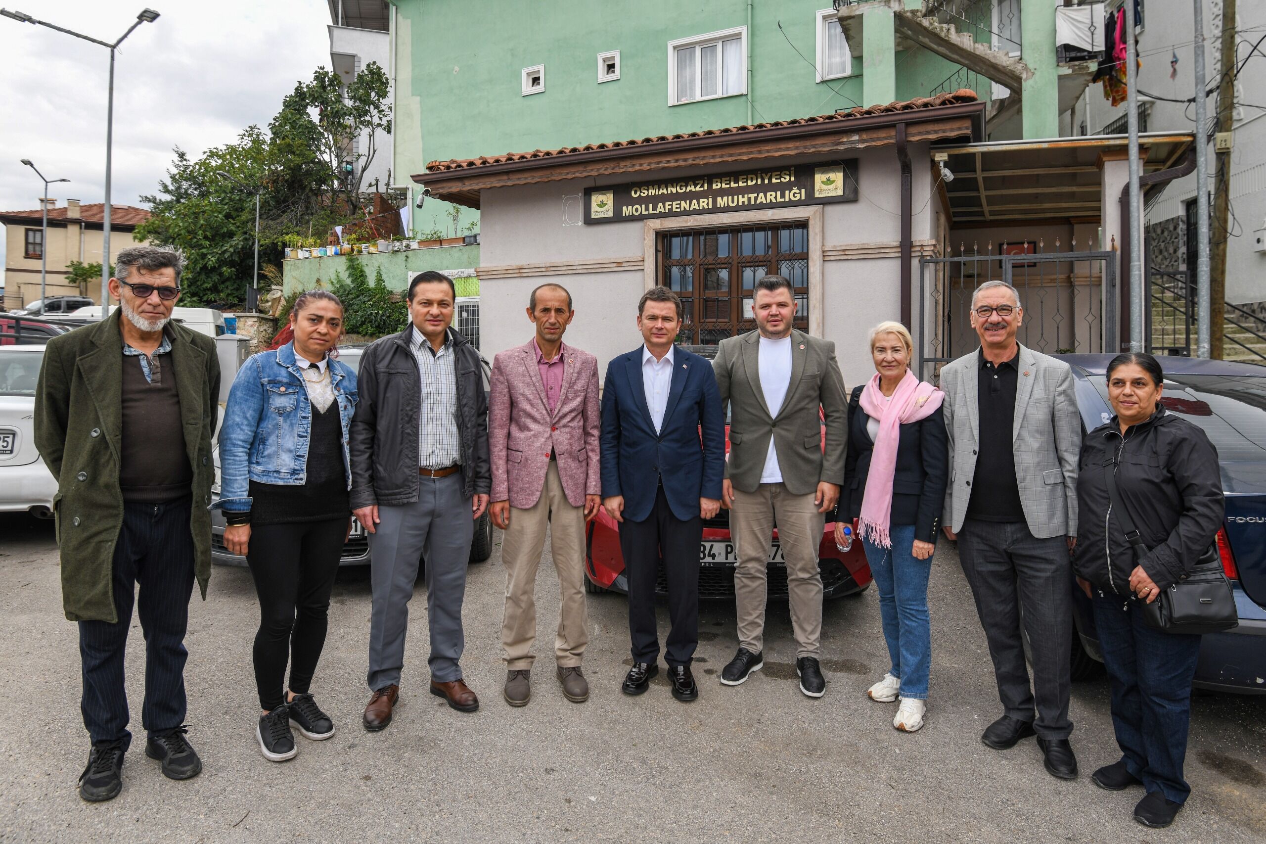 Başkan Aydın Mollafenari’nin taleplerini yerinde dinledi