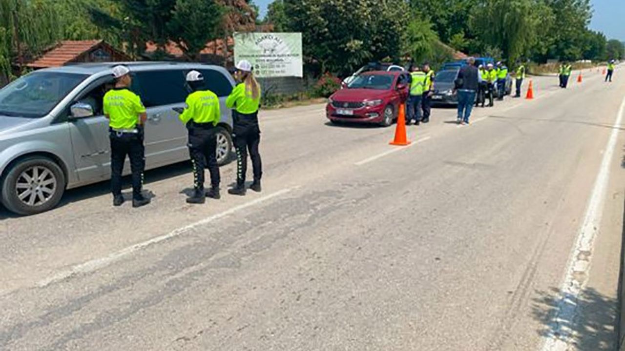 Bursa'da jandarma ve polisten ortak uygulama