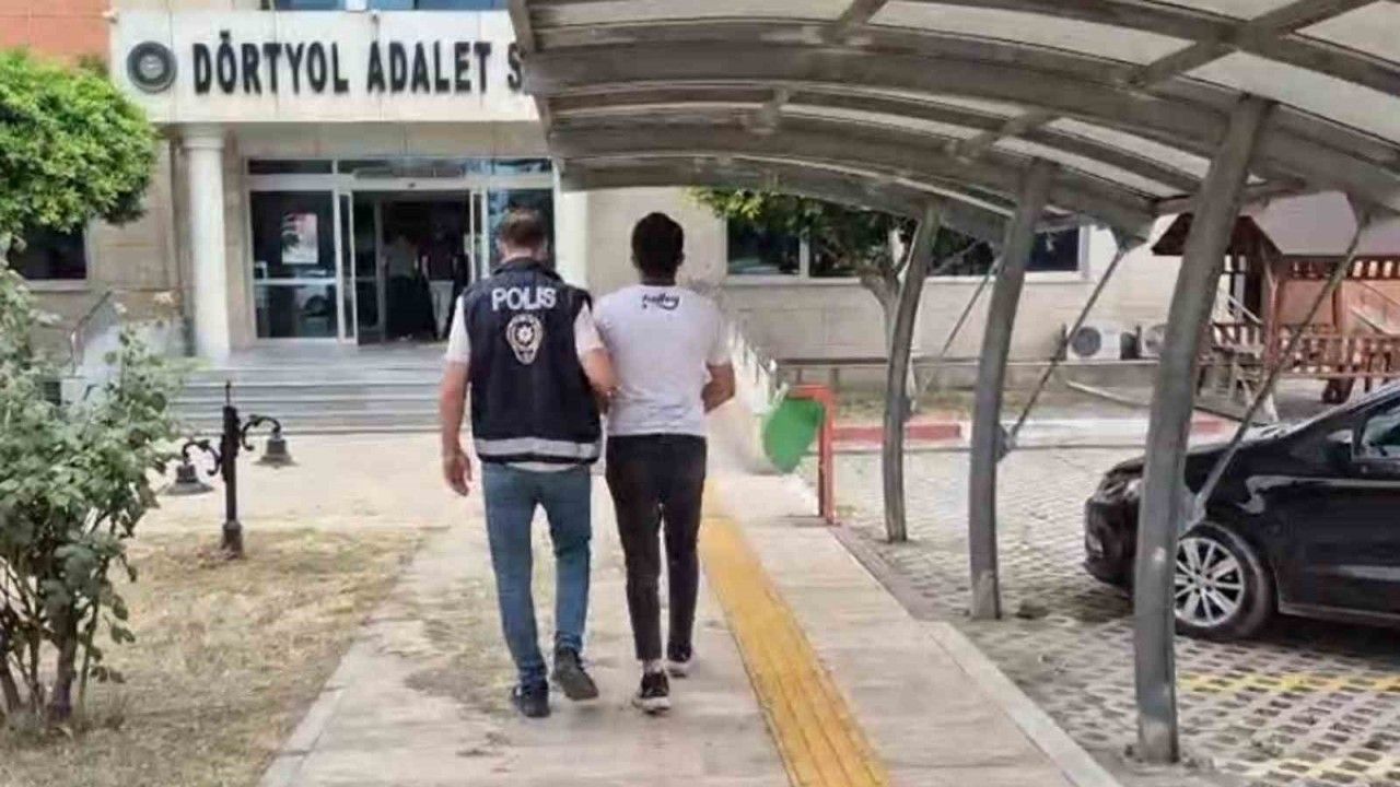 Dörtyol’da hırsızlık şüphelisi şahıs yakalandı