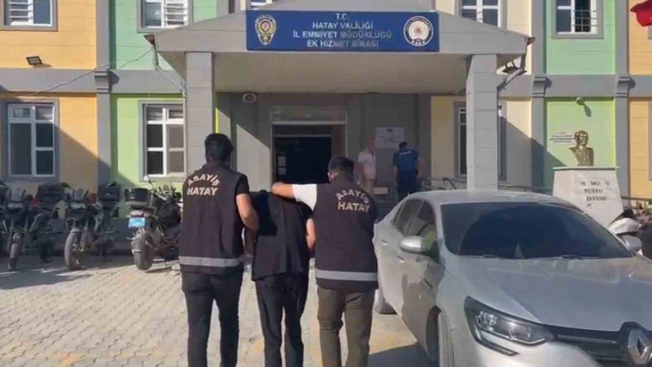Hatay’da hırsızlıktan 14 yıl kesinleşmiş hapis cezasıyla aranan şahıs yakalandı