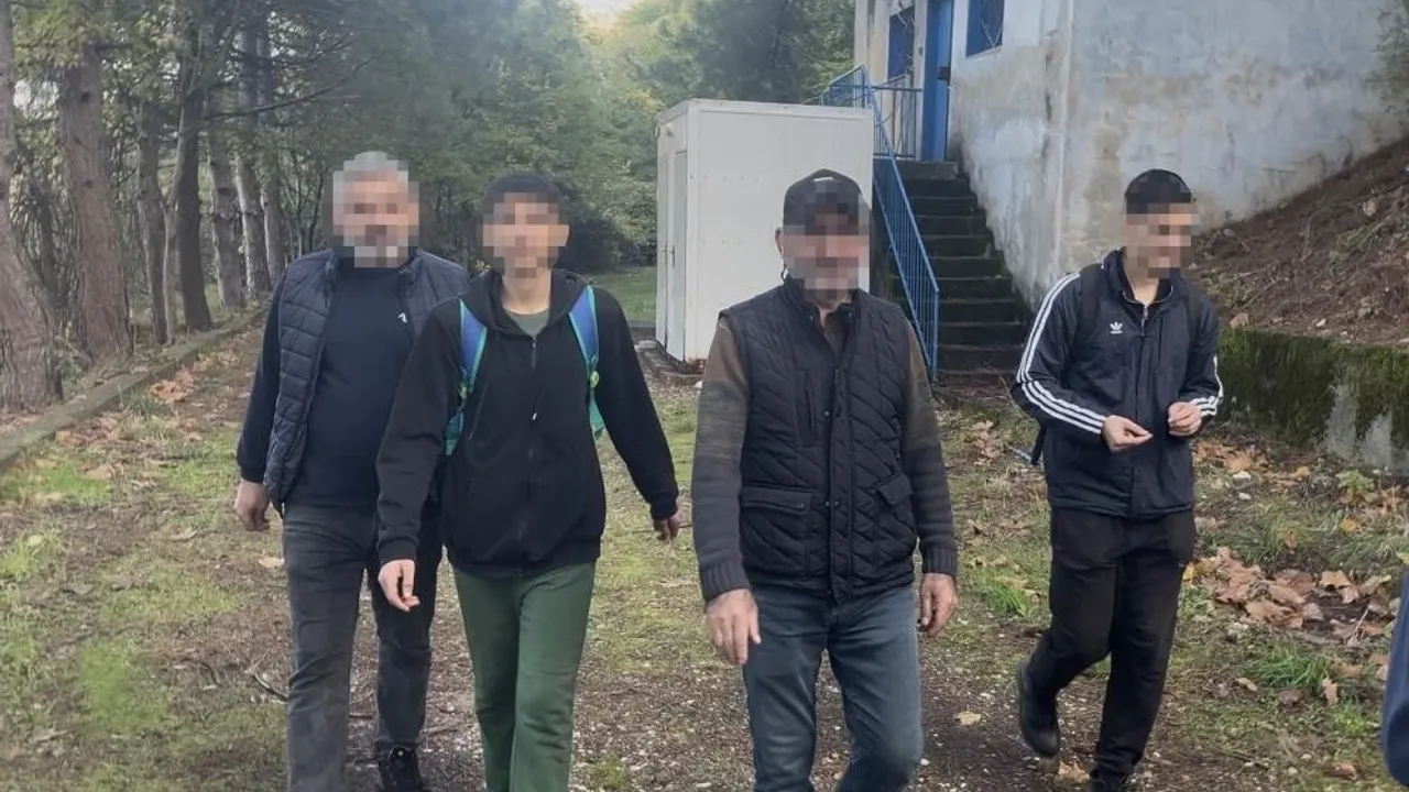 Bursa'da kestane keyfi, kurtarma operasyonuna döndü