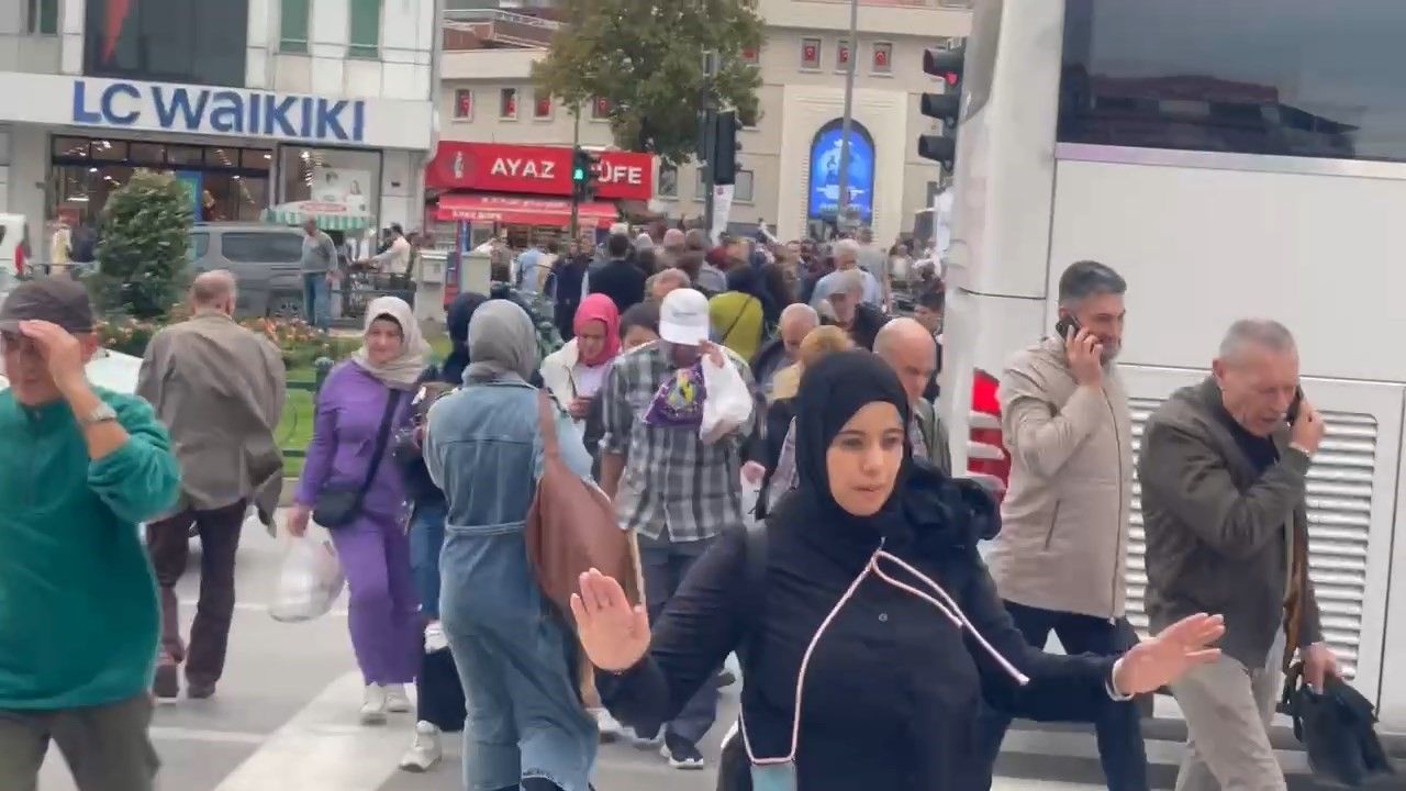 Bursalılar ayakta durmakta zorlandı