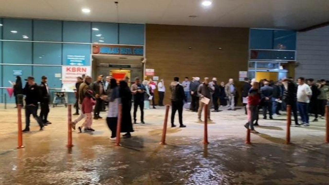 Bursa’da depremde panik anları kamerada