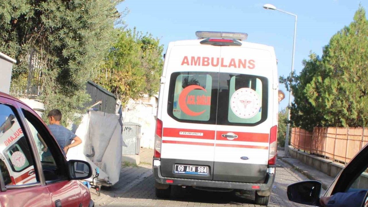 Balkondan düştüğü sanıldı fenalaştığı ortaya çıktı