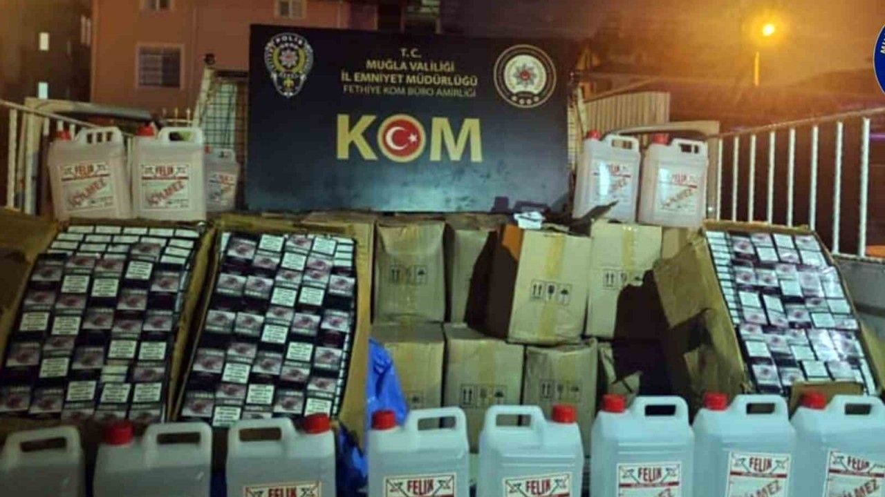 Bin 980 litre sahte şarap ele geçirildi