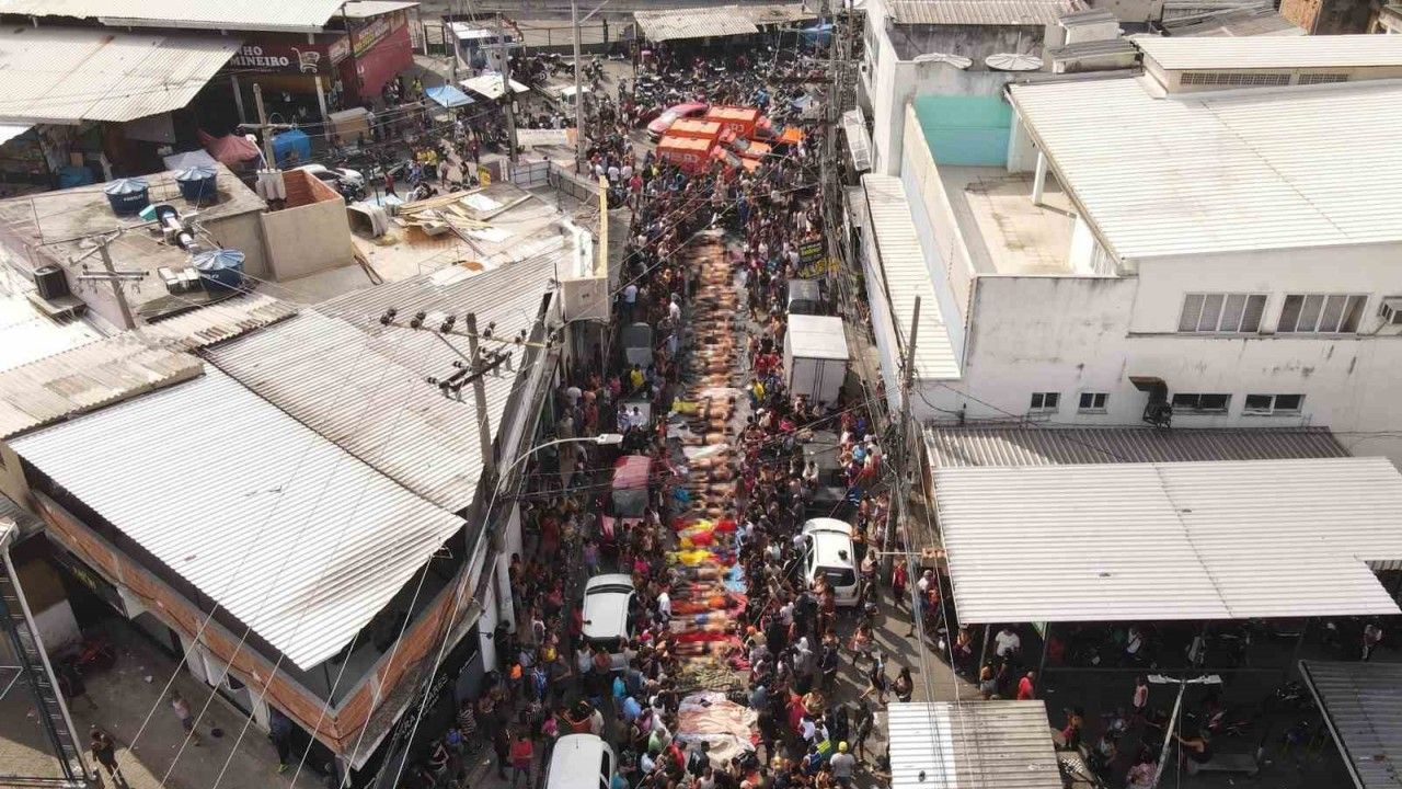 Brezilya’da uyuşturucu çetelerine yönelik operasyonda can kaybı 132’ye yükseldi