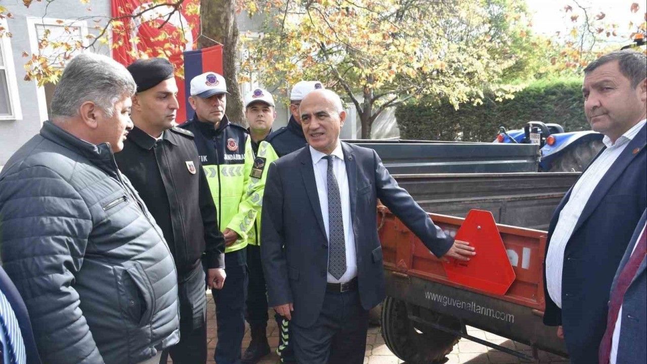 Bursa’da, "Trafikte Görünür Ol" projesi