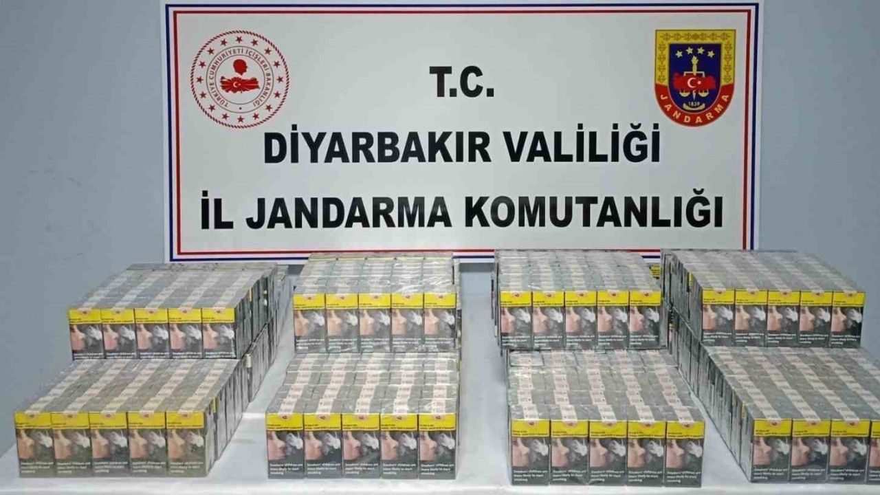 Diyarbakır’da kaçakçılık operasyonları: 61 şüpheli yakalandı