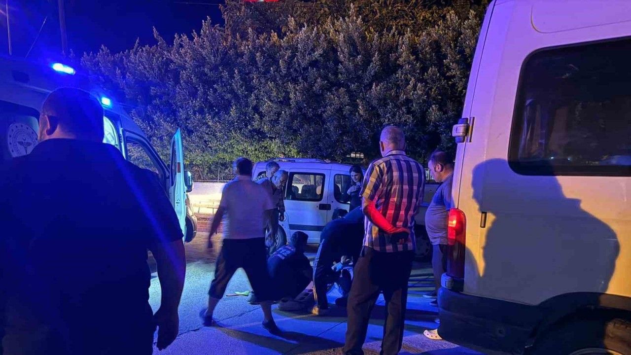 Gazipaşa’da minibüsün çarptığı yaya yaralandı