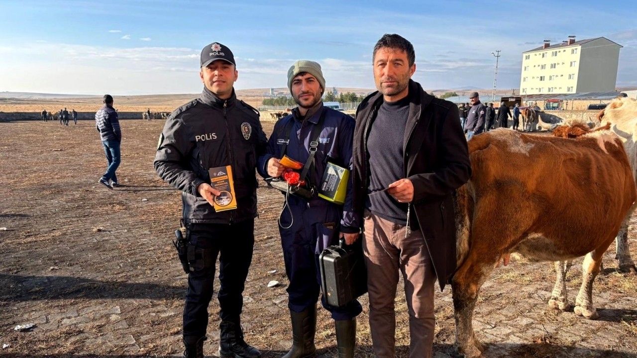 Hayvan pazarında ’sahte para, hayvan hırsızlığı ve dolandırıcılık’ uyarısı