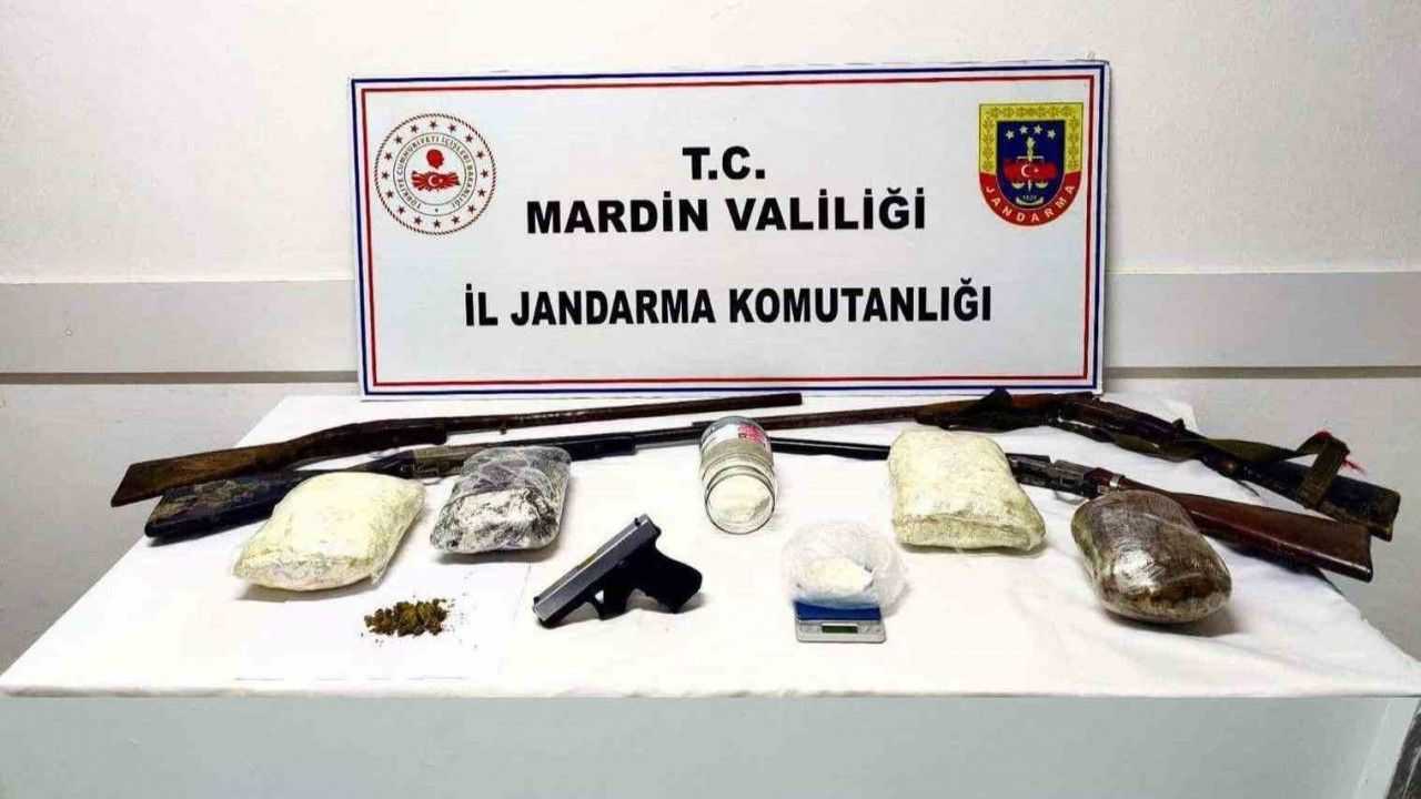 Mardin’de uyuşturucu operasyonunda 2 tutuklama