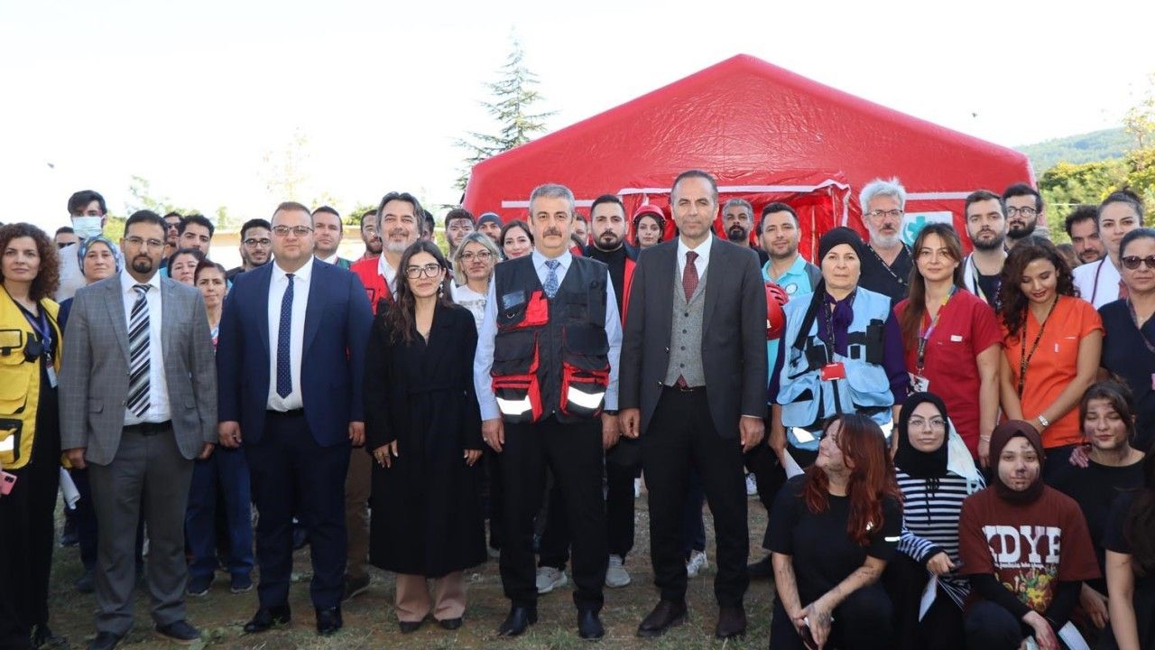 MEAH’ta başarılı afet tatbikatı