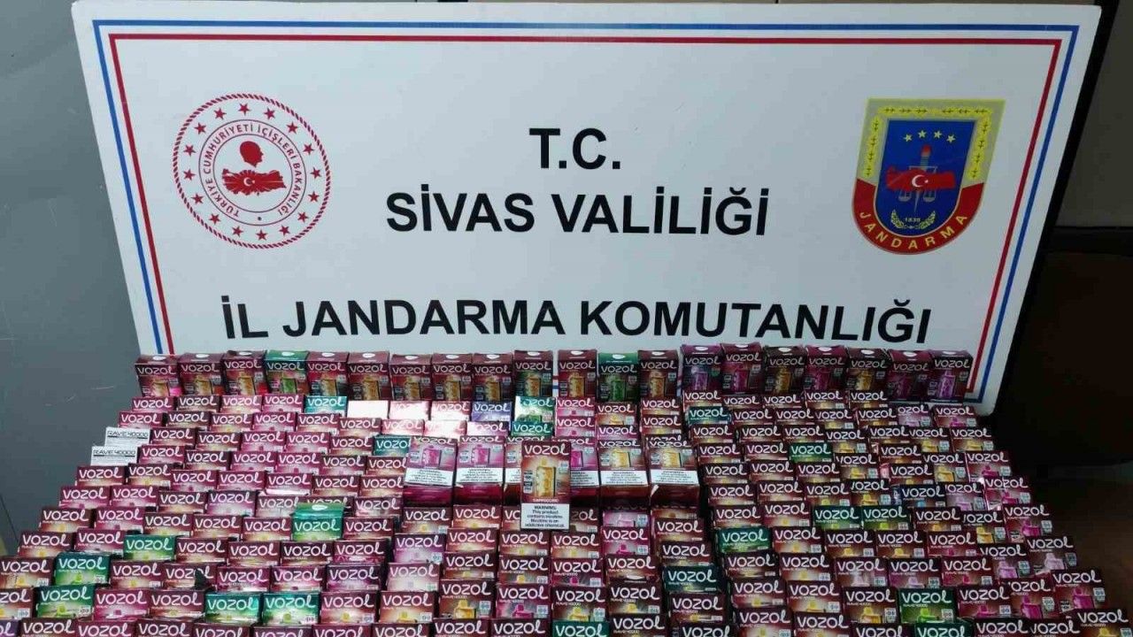 Sivas’ta kaçak tütün operasyonu,  4 Şüpheli yakalandı
