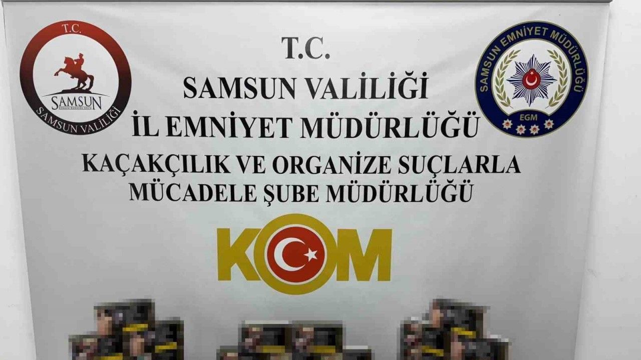 Tütün operasyonunda 12 bin 800 makaron ele geçirildi