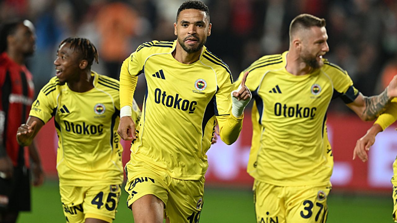 Fenerbahçe deplasmanda 3 puanı aldı