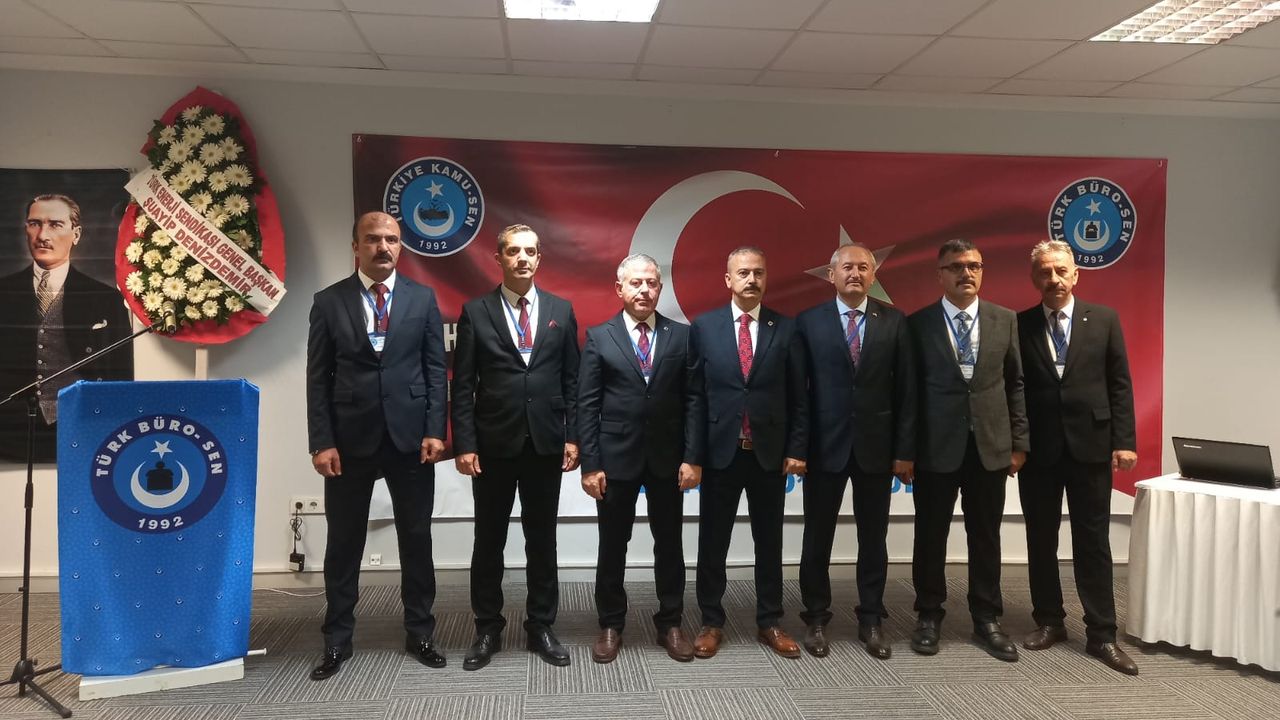 İbrahim Bulut, Türk Büro-Sen Bursa 1 Nolu Şube Başkanlığına yeniden seçildi