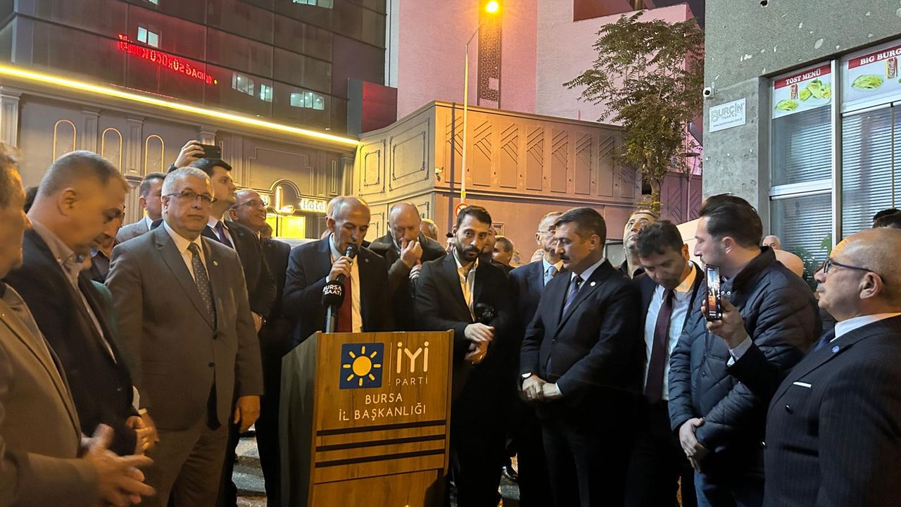 İsmail Kaya İYİ Parti Bursa İl Başkanlığına yeniden aday
