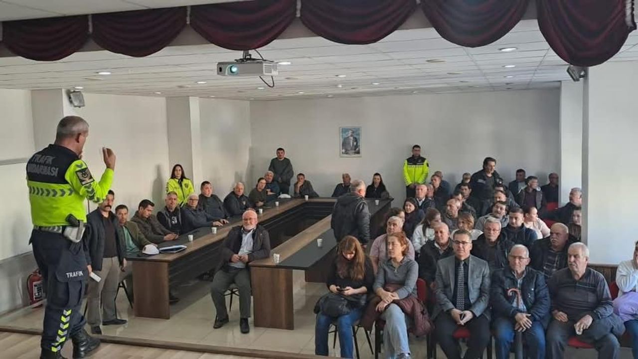 Yatağan’da servis sürücülerine eğitim