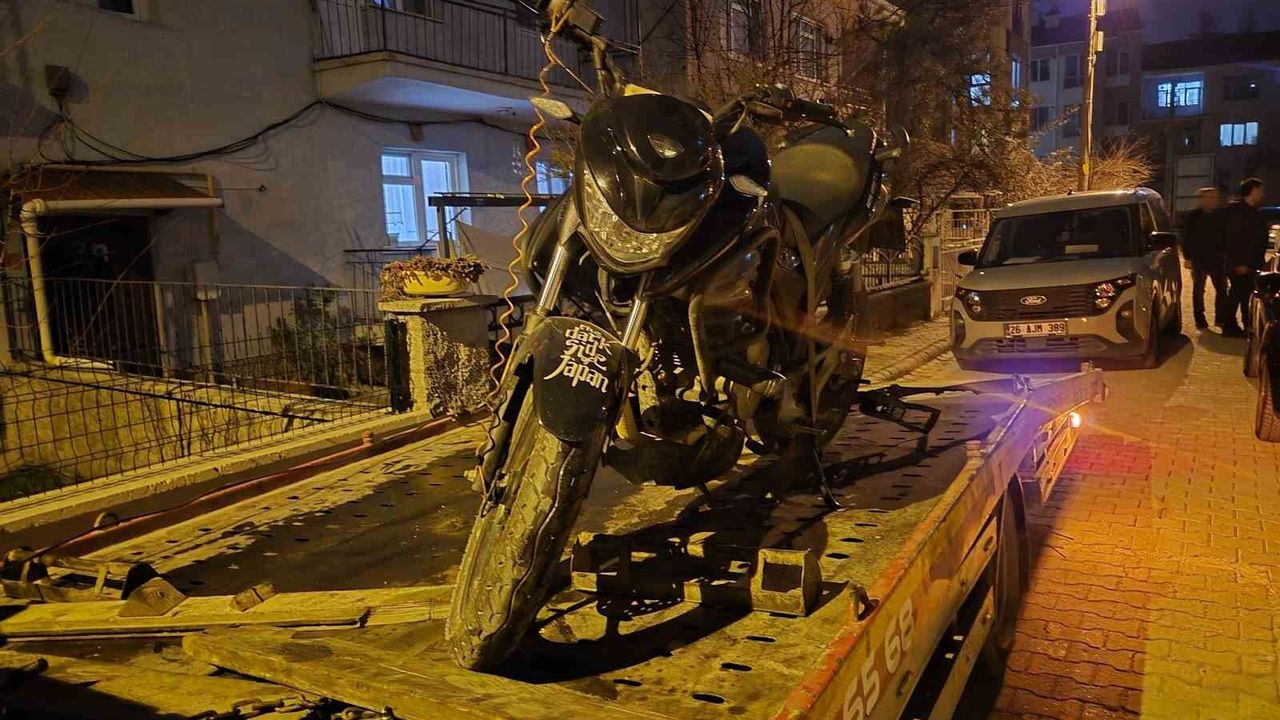 Yarışa katıldı ama polisten kaçamadı