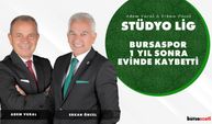 BURSASPOR 1 YIL SONRA EVİNDE KAYBETTİ! | BURSASPOR - MARDİN 1969 SPOR MAÇI | STÜDYO LİG