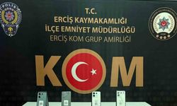 Erciş’te kaçakçılık operasyonu