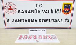 Karabük’te 102 adet sentetik hap ele geçirildi