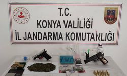 Konya’da jandarmadan uyuşturucu operasyonu