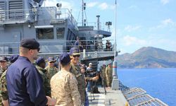 KURTARAN-25 Tatbikatı seçkin gözlemci günü Marmaris açıklarında başladı