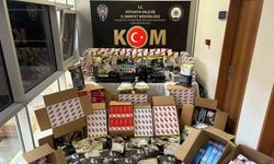 Kütahya’da kaçak tütün ve sigara operasyonu