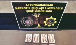 Polis 950 adet uyuşturucu hap ele geçirdi