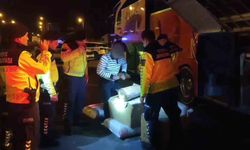 Yolcu otobüsünden torba torba kaçak tütün çıktı