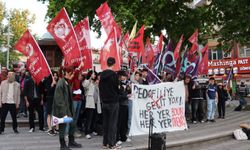 Bursa'da üniversite öğrencilerinden tutuklu öğrencilere destek!