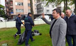 Başkan Erkan Aydın 1 Mayıs’ta emekçilerin yanında